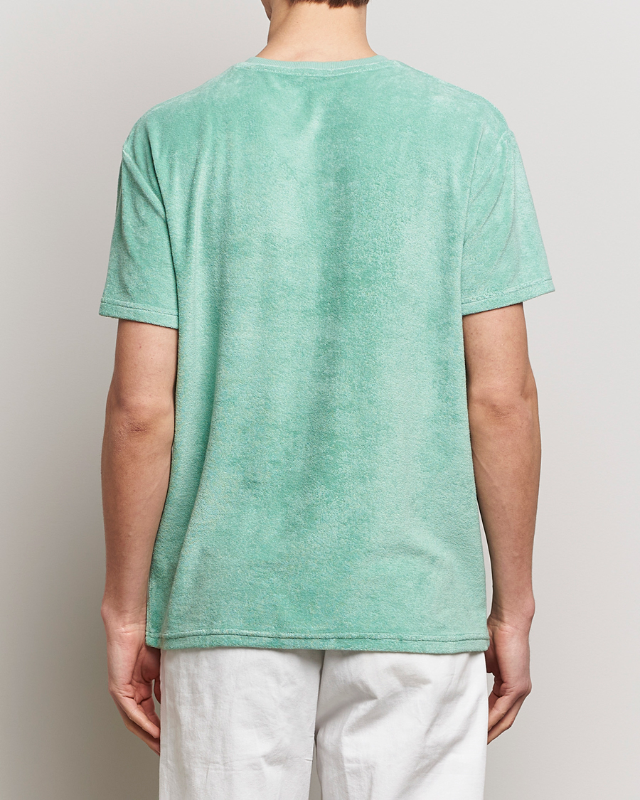 Mies | T-paidat | Polo Ralph Lauren | Terry Cotton T-Shirt Celadon