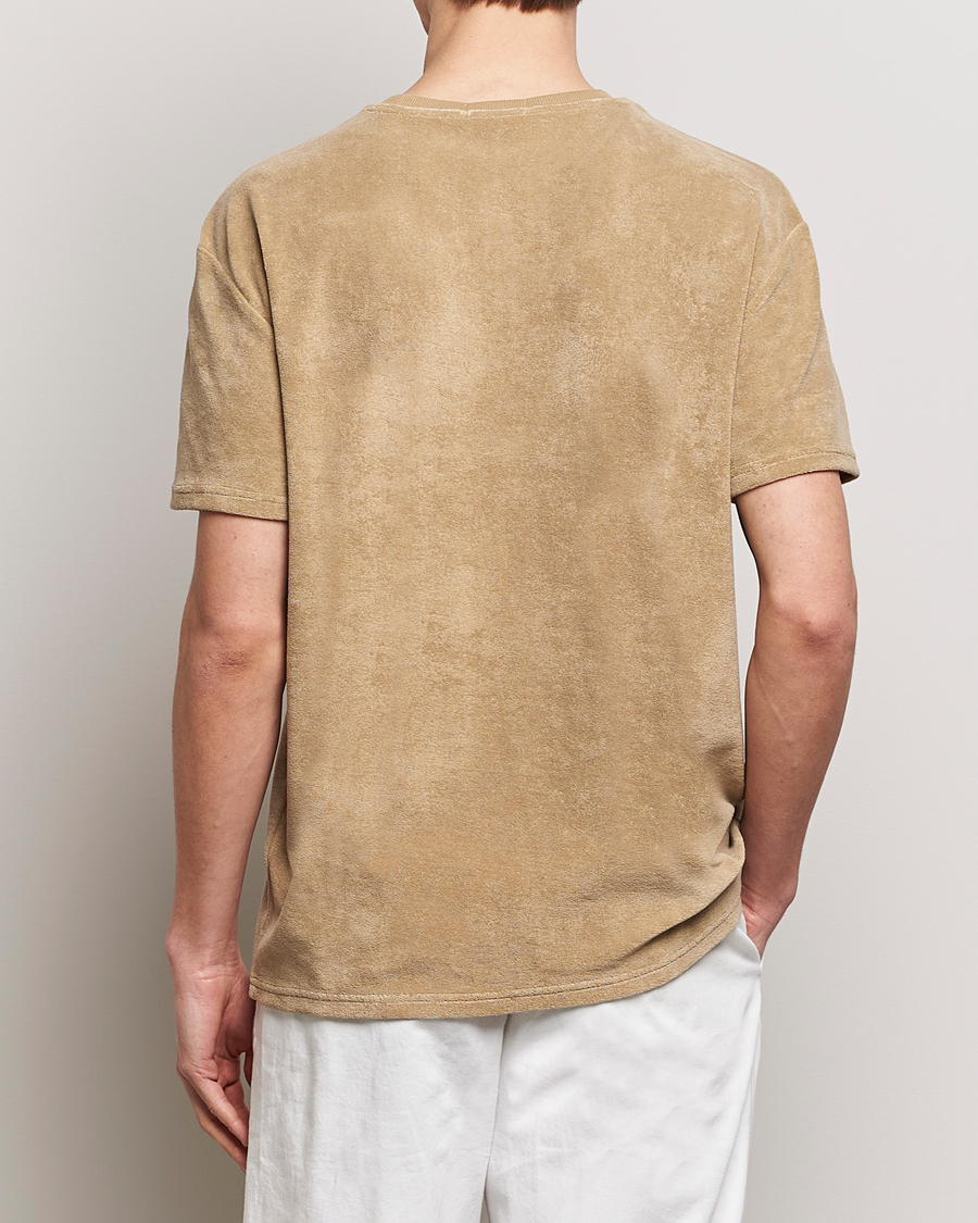 Mies | T-paidat | Polo Ralph Lauren | Terry Cotton T-Shirt Coastal Beige