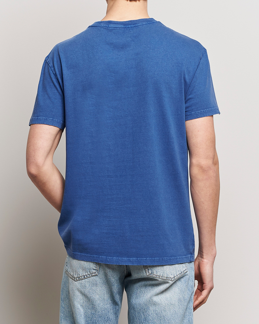 Mies | T-paidat | Polo Ralph Lauren | Cotton Linen Crew Neck T-Shirt Beach Royal