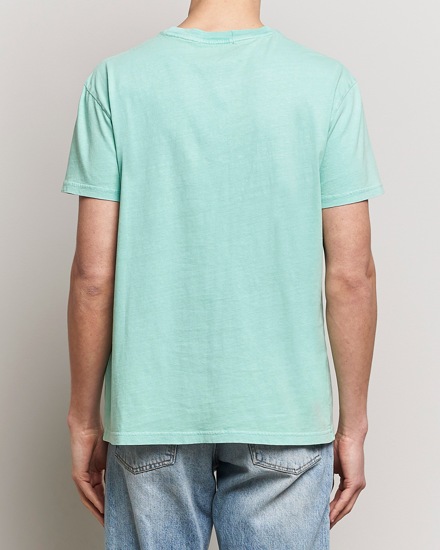 Mies | T-paidat | Polo Ralph Lauren | Cotton Linen Crew Neck T-Shirt Celadon