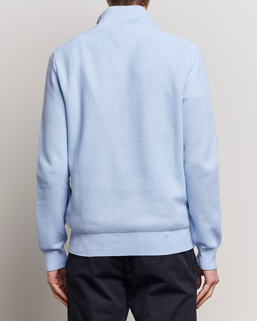 Mies | Puserot | Polo Ralph Lauren | Textured Half-Zip Blue Hyacinth