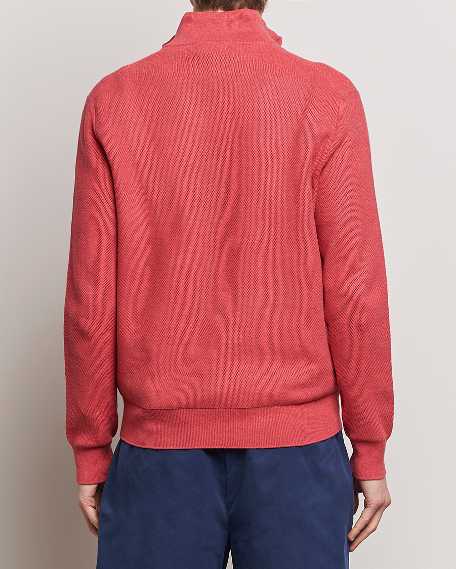 Mies | Puserot | Polo Ralph Lauren | Textured Half Zip Nantucket Red Heather