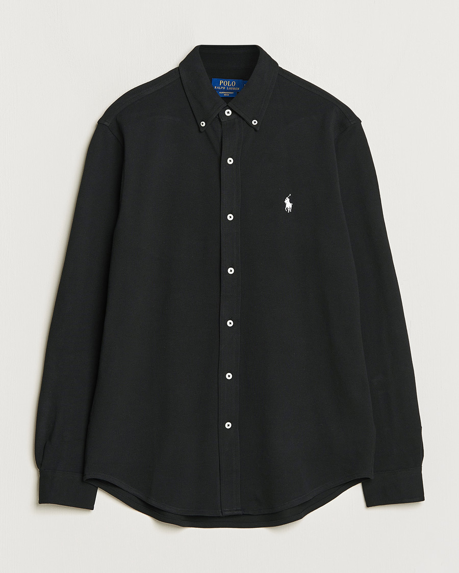 Mies | Kauluspaidat | Polo Ralph Lauren | Featherweight Mesh Shirt Polo Black
