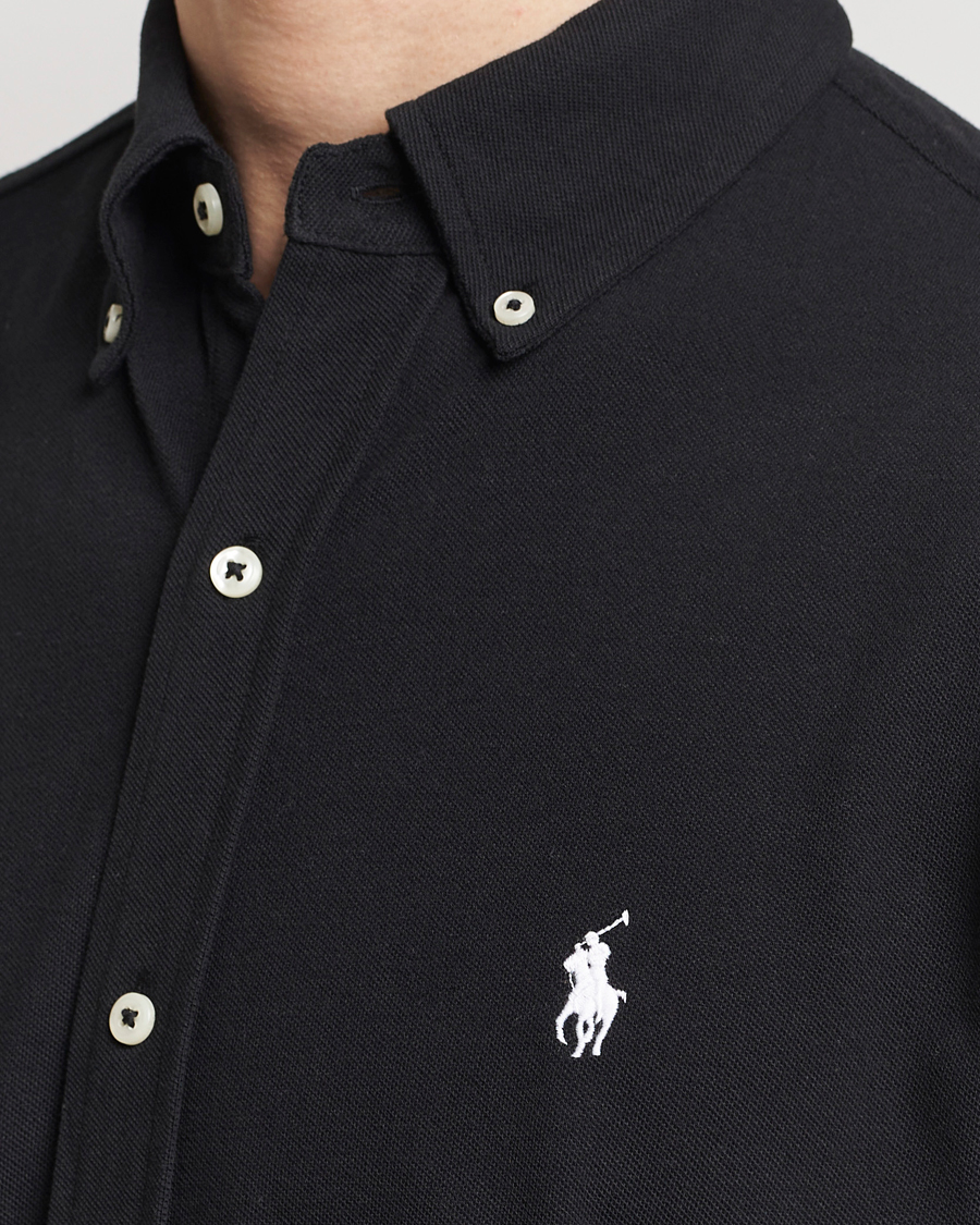 Mies | Kauluspaidat | Polo Ralph Lauren | Featherweight Mesh Shirt Polo Black