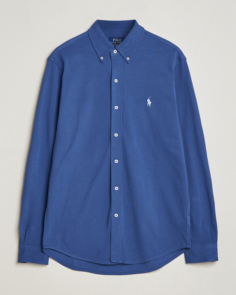 Mies | Kauluspaidat | Polo Ralph Lauren | Featherweight Mesh Shirt Old Royal