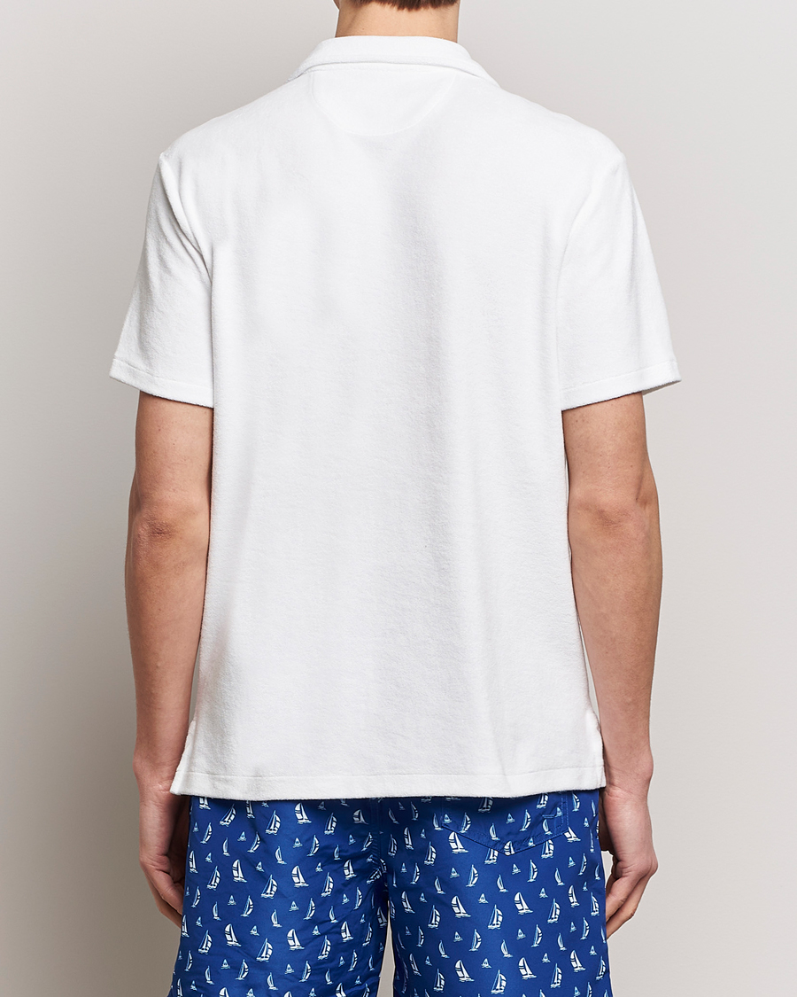 Mies | Kauluspaidat | Polo Ralph Lauren | Cotton Terry Short Sleeve White