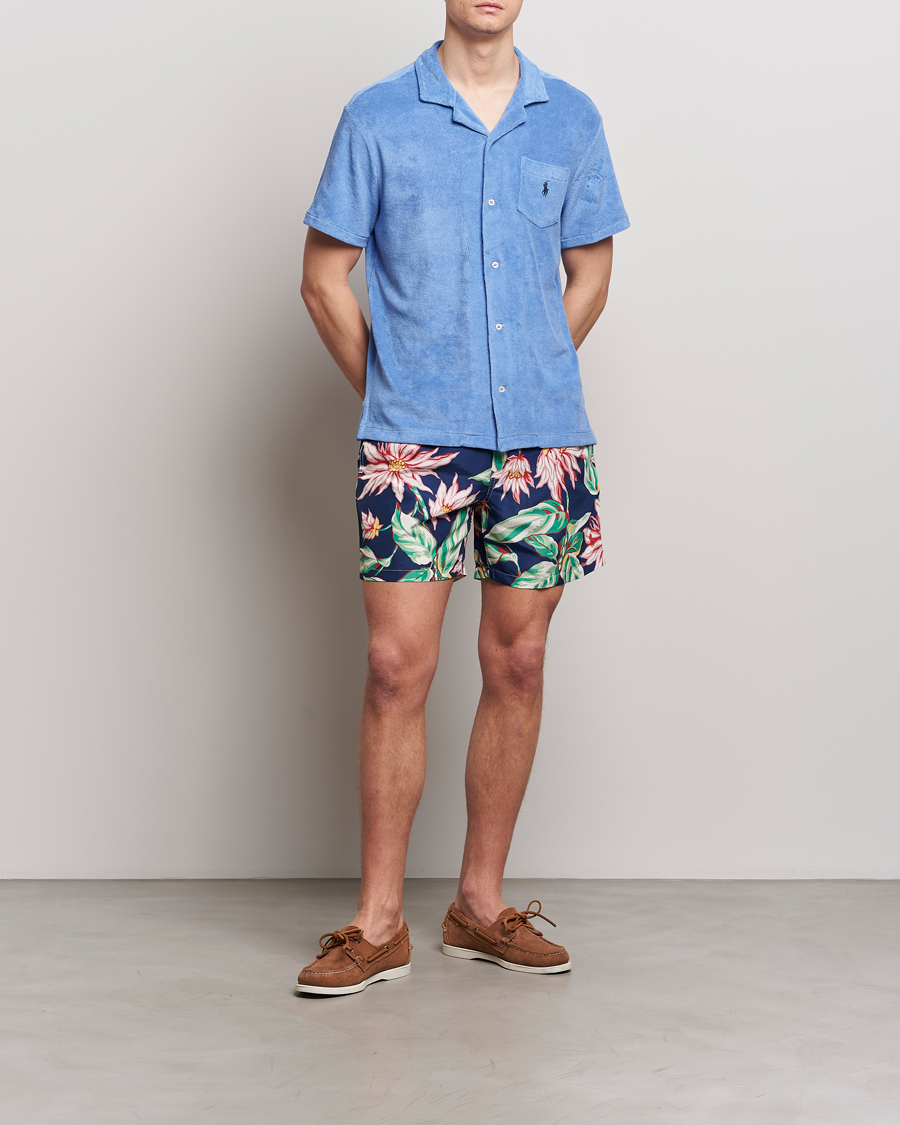 Mies | Kauluspaidat | Polo Ralph Lauren | Cotton Terry Short Sleeve Harbour Island Blue
