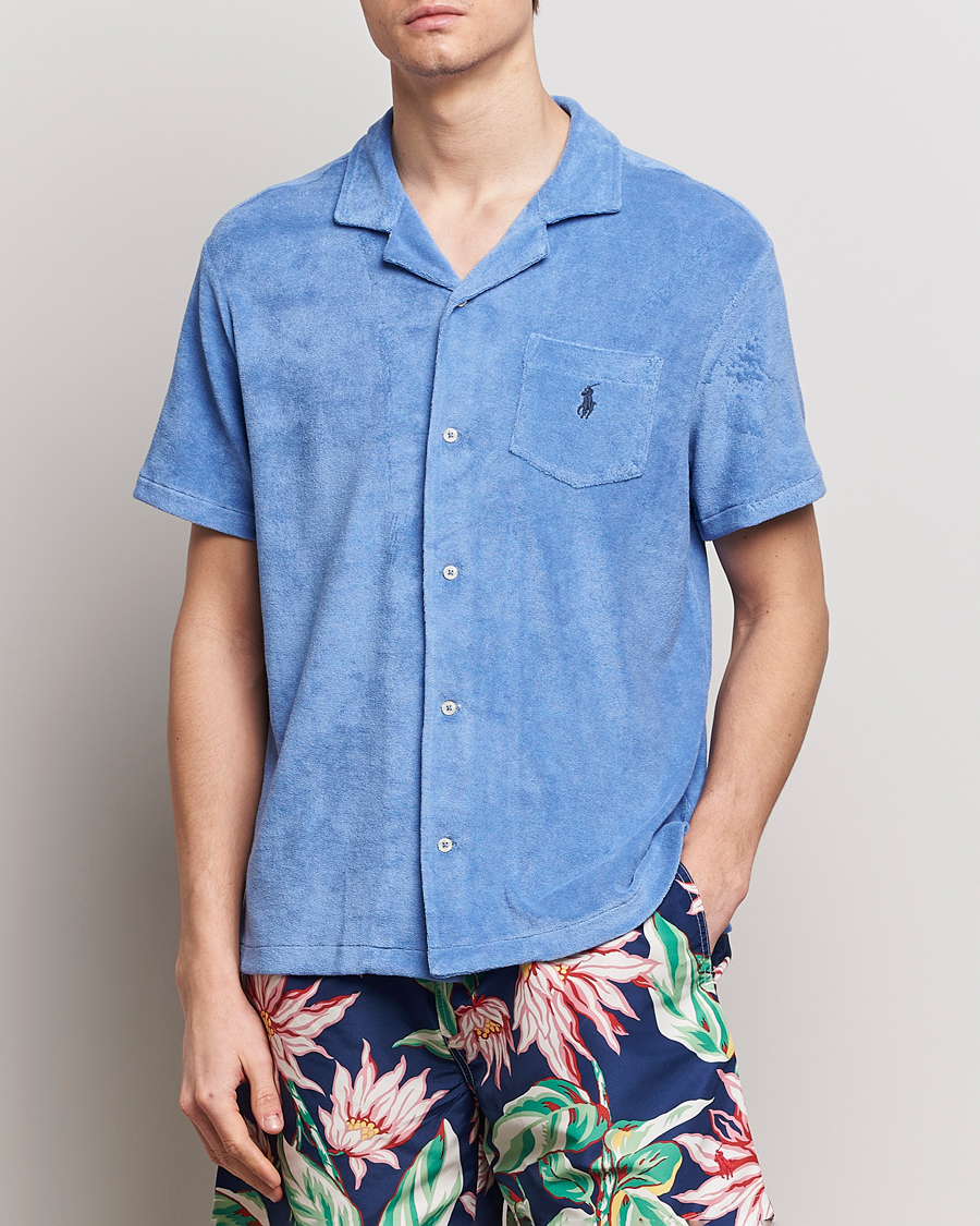 Mies | Kauluspaidat | Polo Ralph Lauren | Cotton Terry Short Sleeve Harbour Island Blue