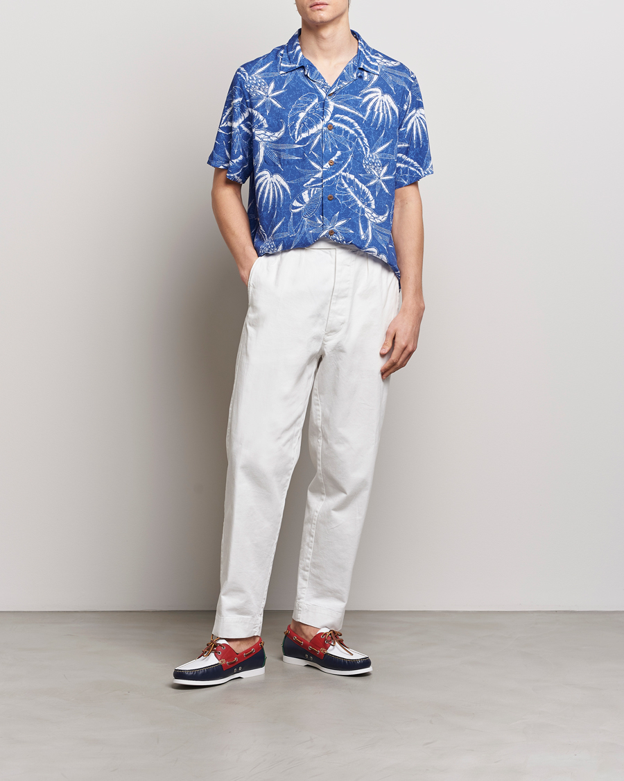 Mies | Kauluspaidat | Polo Ralph Lauren | Short Sleeve Printed Shirt Ocean Breeze Floral