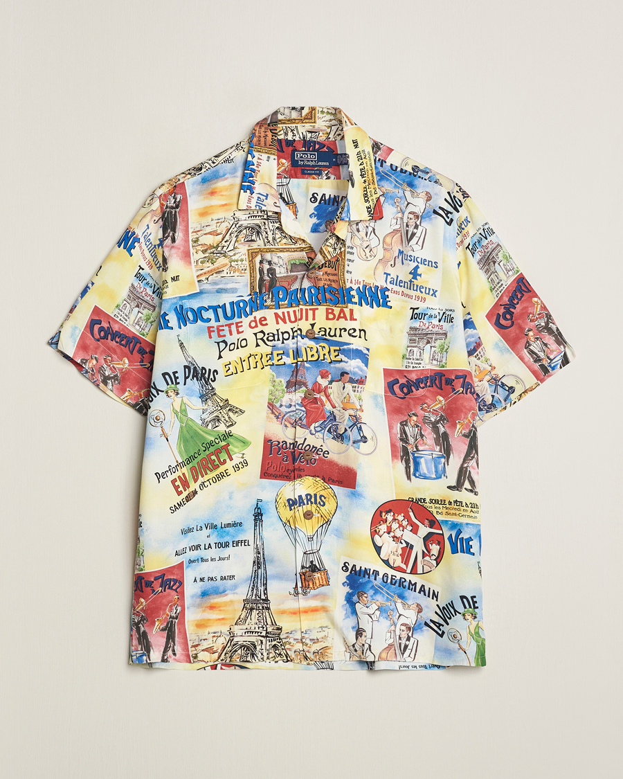 Mies | Kauluspaidat | Polo Ralph Lauren | Short Sleeve Printed Shirt City Of Light Poster