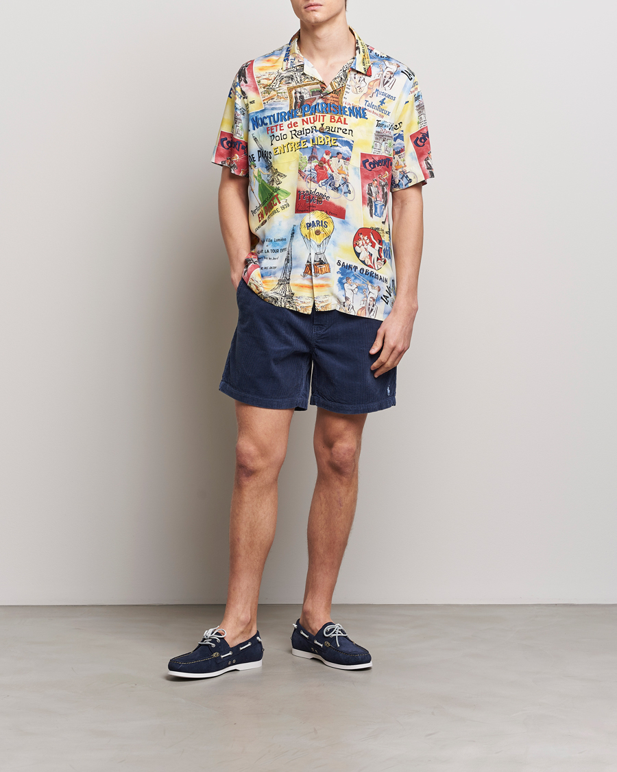 Mies | Kauluspaidat | Polo Ralph Lauren | Short Sleeve Printed Shirt City Of Light Poster