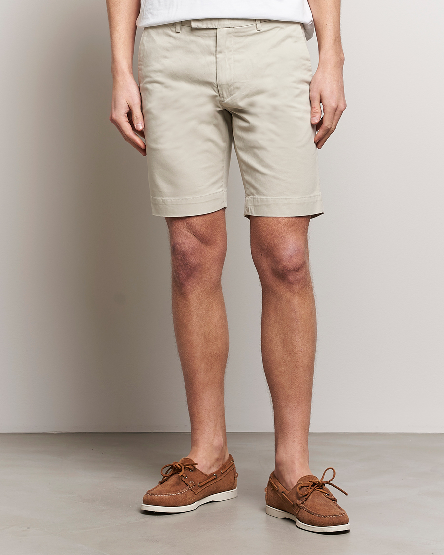 Mies | Shortsit | Polo Ralph Lauren | Tailored Slim Fit Shorts Classic Stone