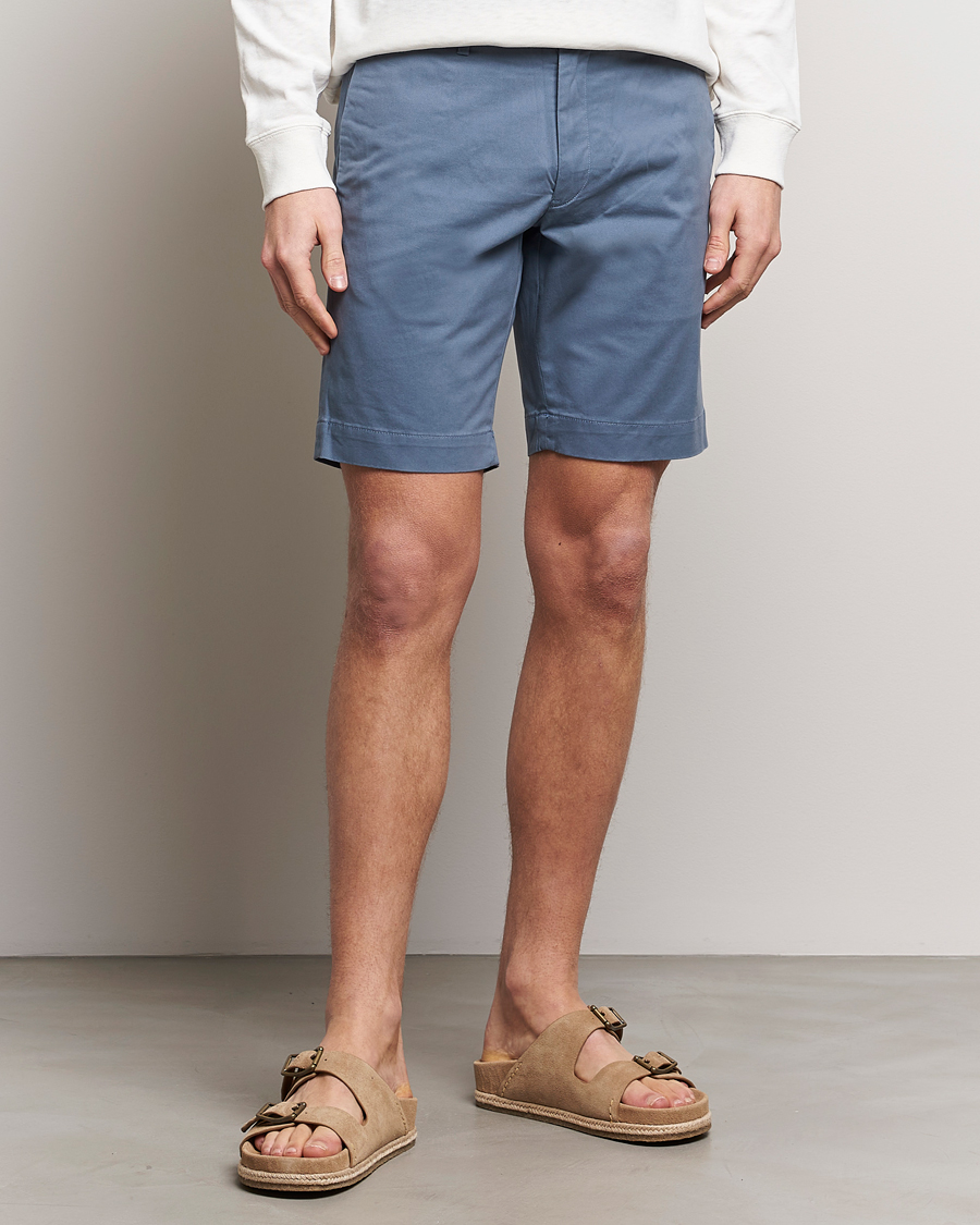 Mies | Stilsegment Casual Classics | Polo Ralph Lauren | Tailored Slim Fit Shorts Bay Blue