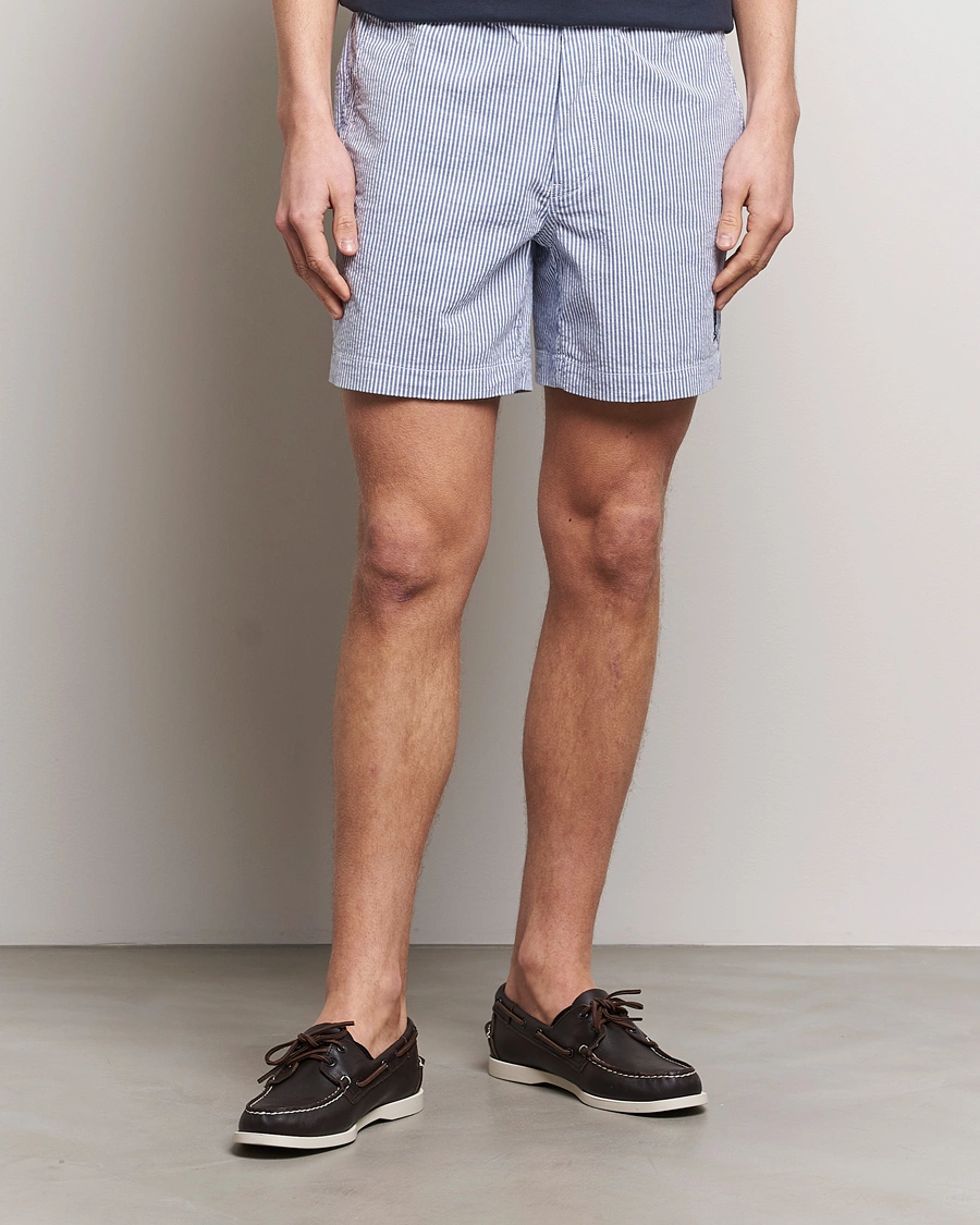 Mies | Kurenauha-shortsit | Polo Ralph Lauren | Prepster Seersucker Shorts Blue