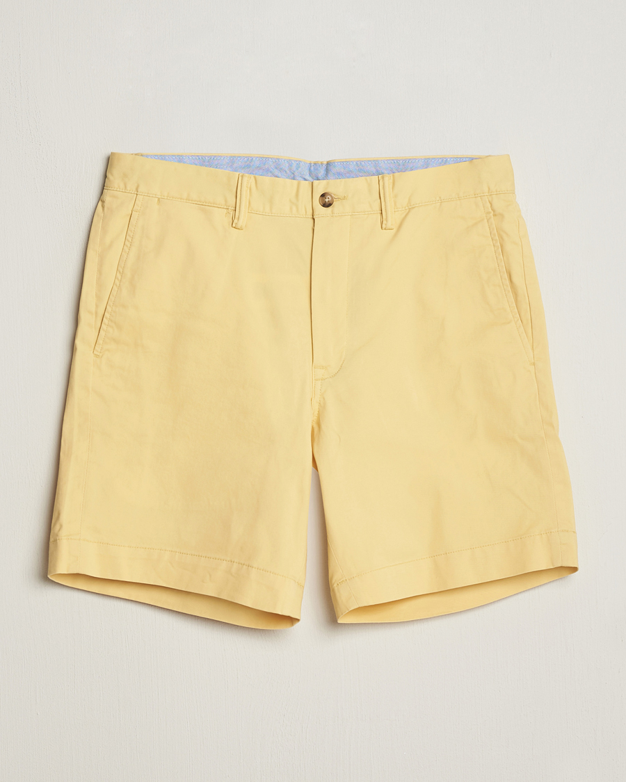 Mies | Shortsit | Polo Ralph Lauren | Tailored Slim Fit Shorts Corn Yellow