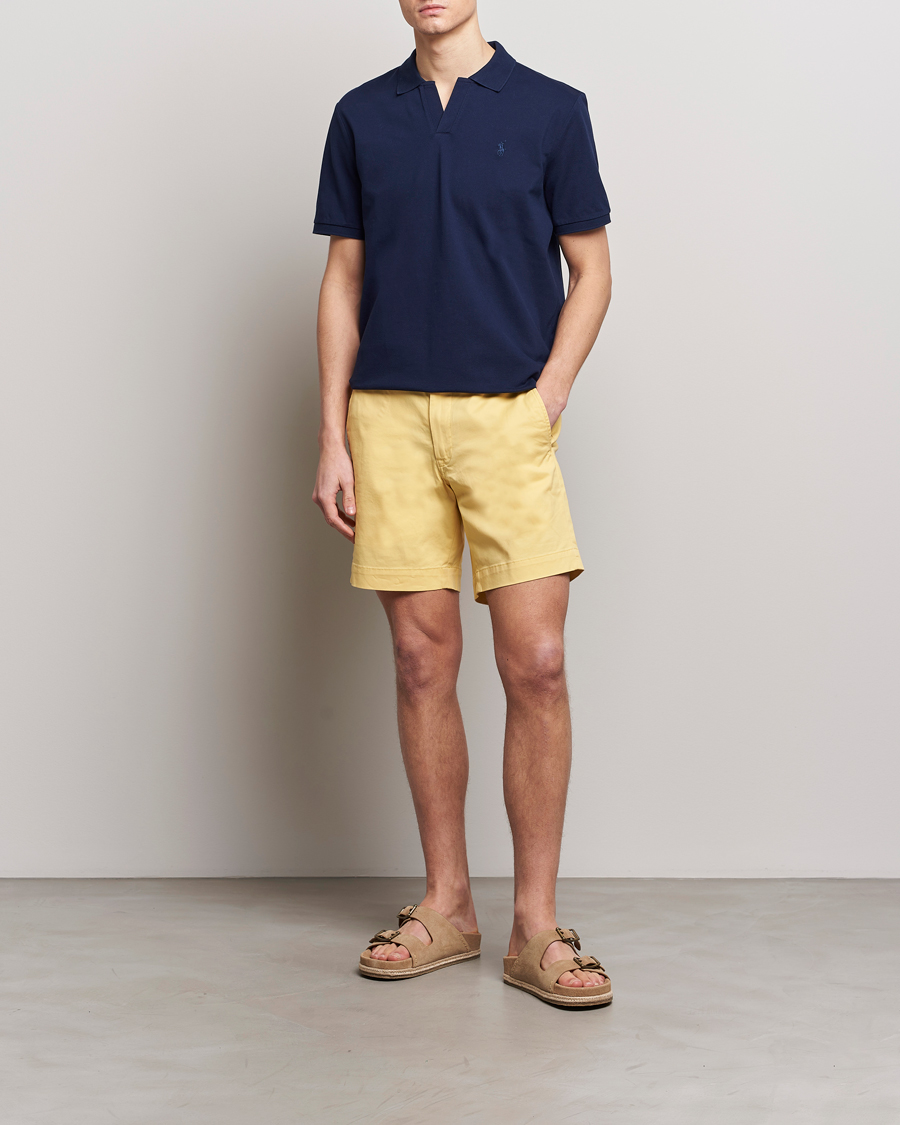 Mies | Shortsit | Polo Ralph Lauren | Tailored Slim Fit Shorts Corn Yellow
