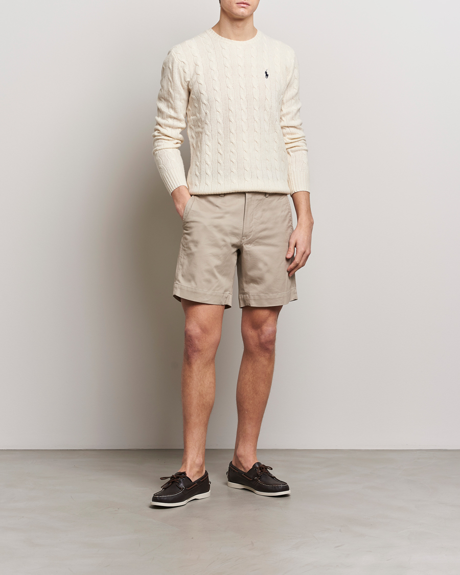 Mies | Shortsit | Polo Ralph Lauren | Tailored Slim Fit Shorts Khaki Tan