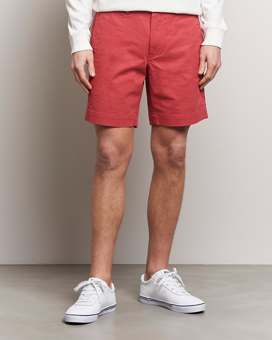 Mies | Shortsit | Polo Ralph Lauren | Tailored Slim Fit Shorts Nantucket Red
