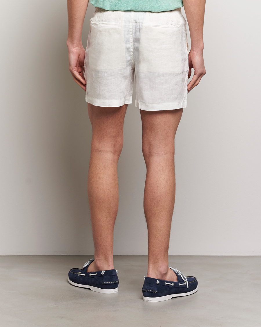 Mies | Shortsit | Polo Ralph Lauren | Prepster Linen Drawstring Shorts Deckwash White