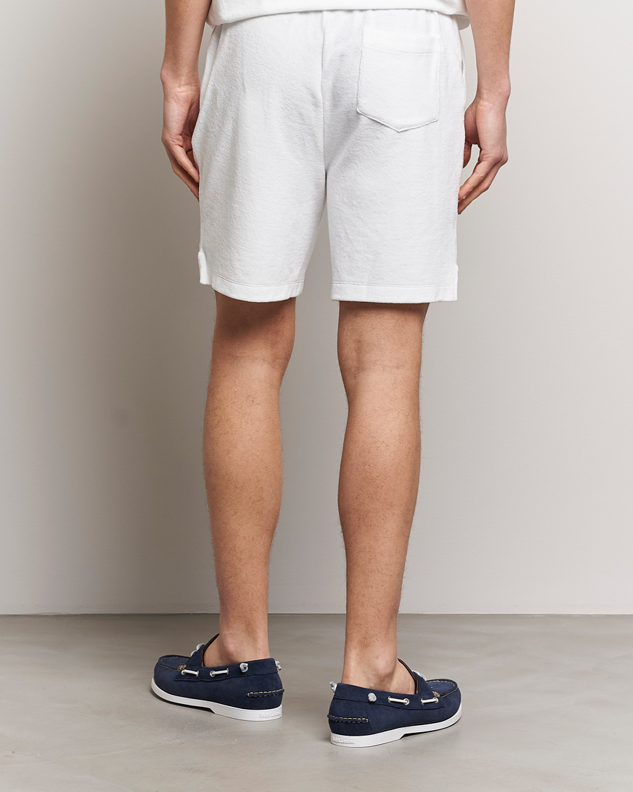 Mies | Shortsit | Polo Ralph Lauren | Cotton Terry Drawstring Shorts White