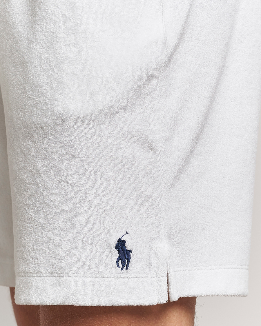 Mies | Shortsit | Polo Ralph Lauren | Cotton Terry Drawstring Shorts White