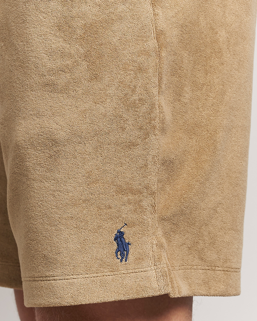 Mies | Shortsit | Polo Ralph Lauren | Cotton Terry Drawstring Shorts Coastal Beige