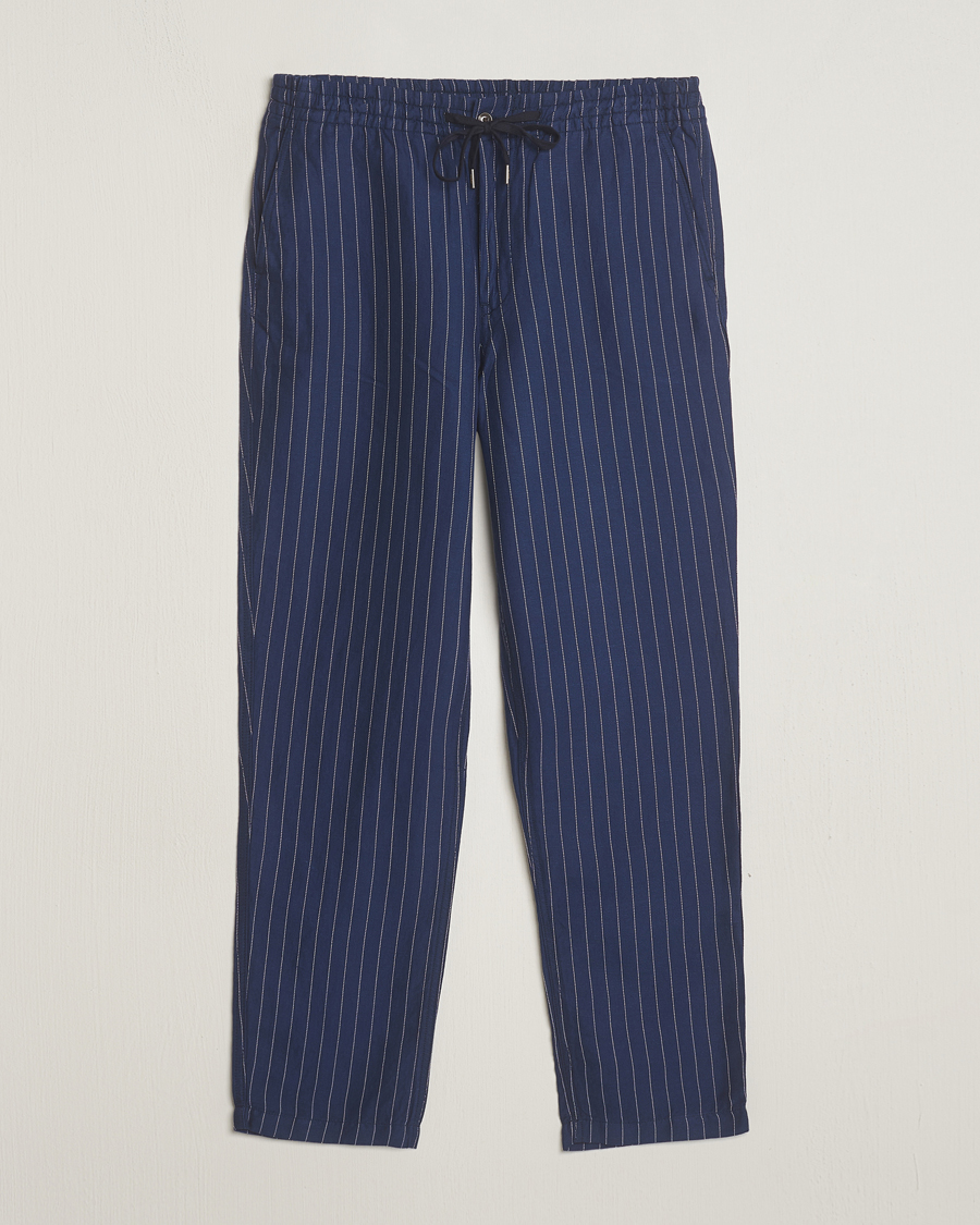 Mies | Housut | Polo Ralph Lauren | Prepster V2 Linen Trousers Navy