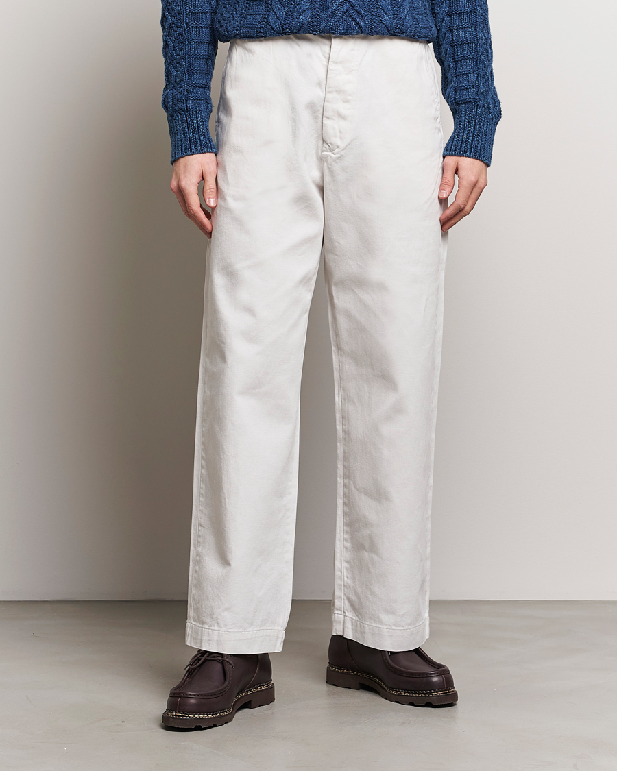 Mies | Housut | Polo Ralph Lauren | Rustic Twill Chinos Deckwash White