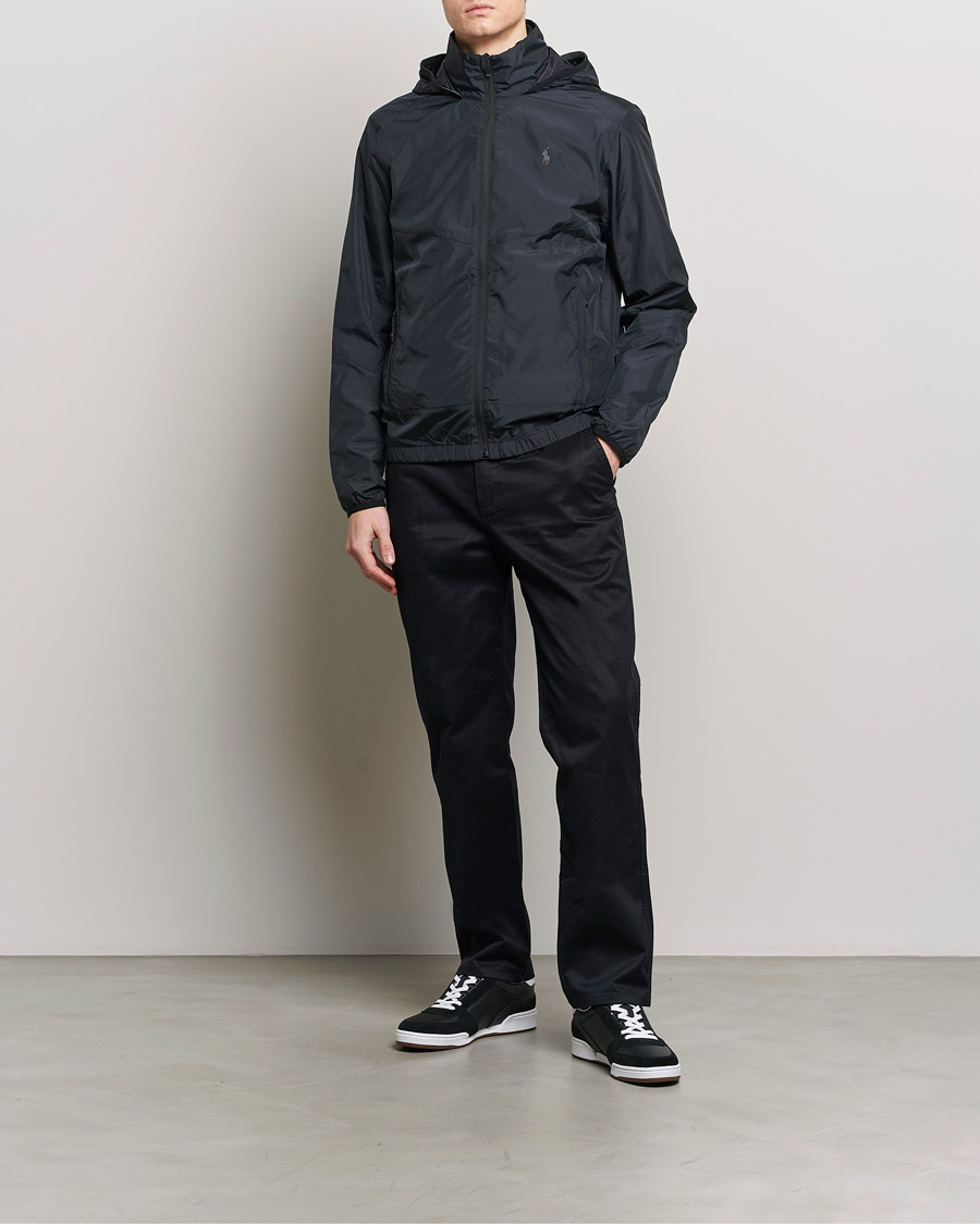 Mies | Takit | Polo Ralph Lauren | Vital Hooded Windbreaker Polo Black