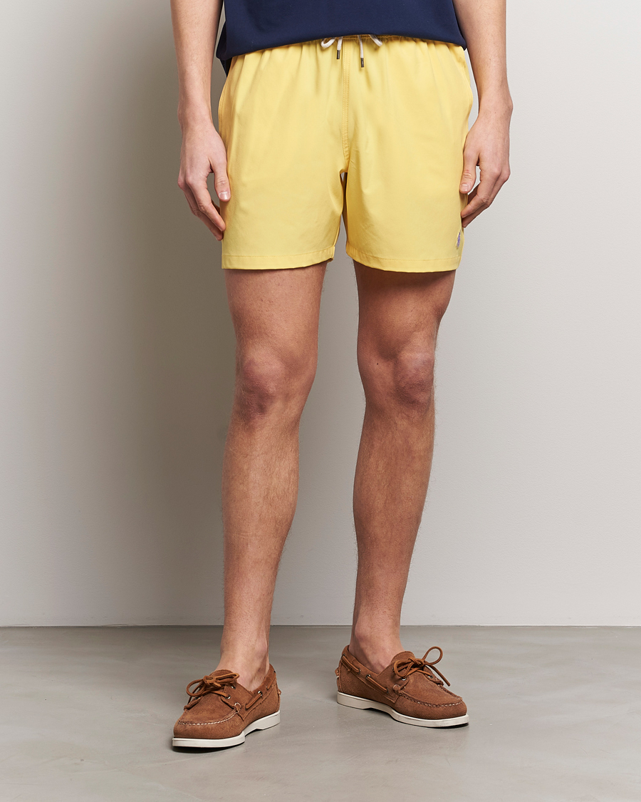 Mies | Uimahousut | Polo Ralph Lauren | Recycled Traveler Boxer Swimshorts Oasis Yellow