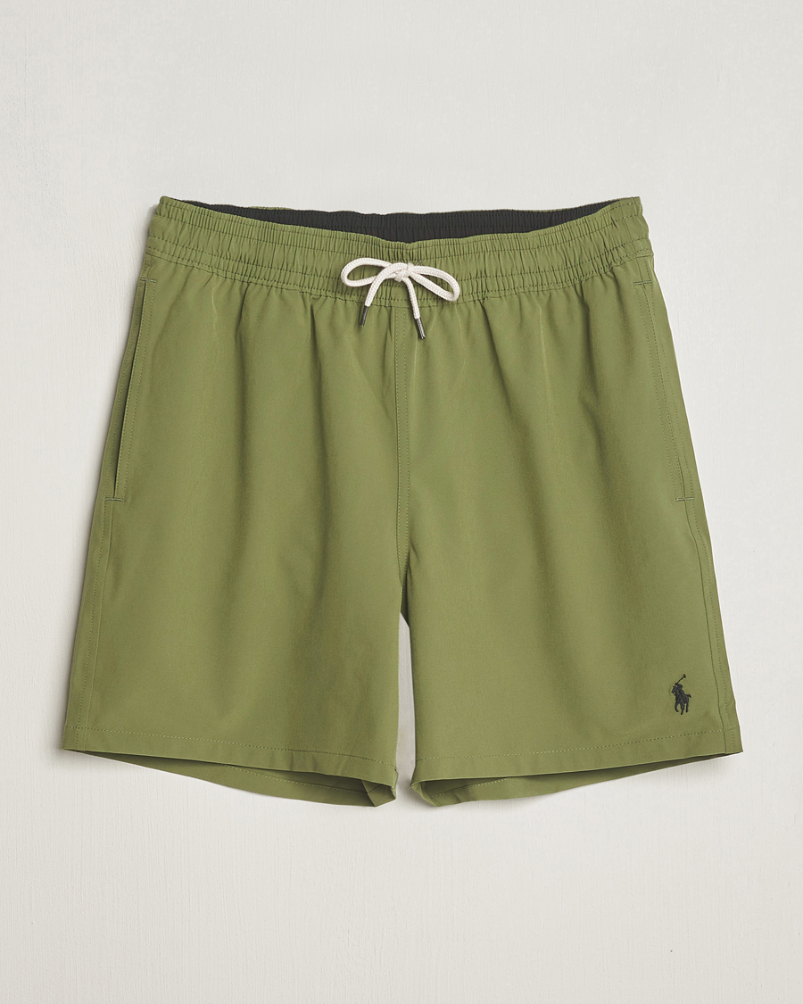Mies | Uimahousut | Polo Ralph Lauren | Recycled Traveler Boxer Swimshorts Tree Green