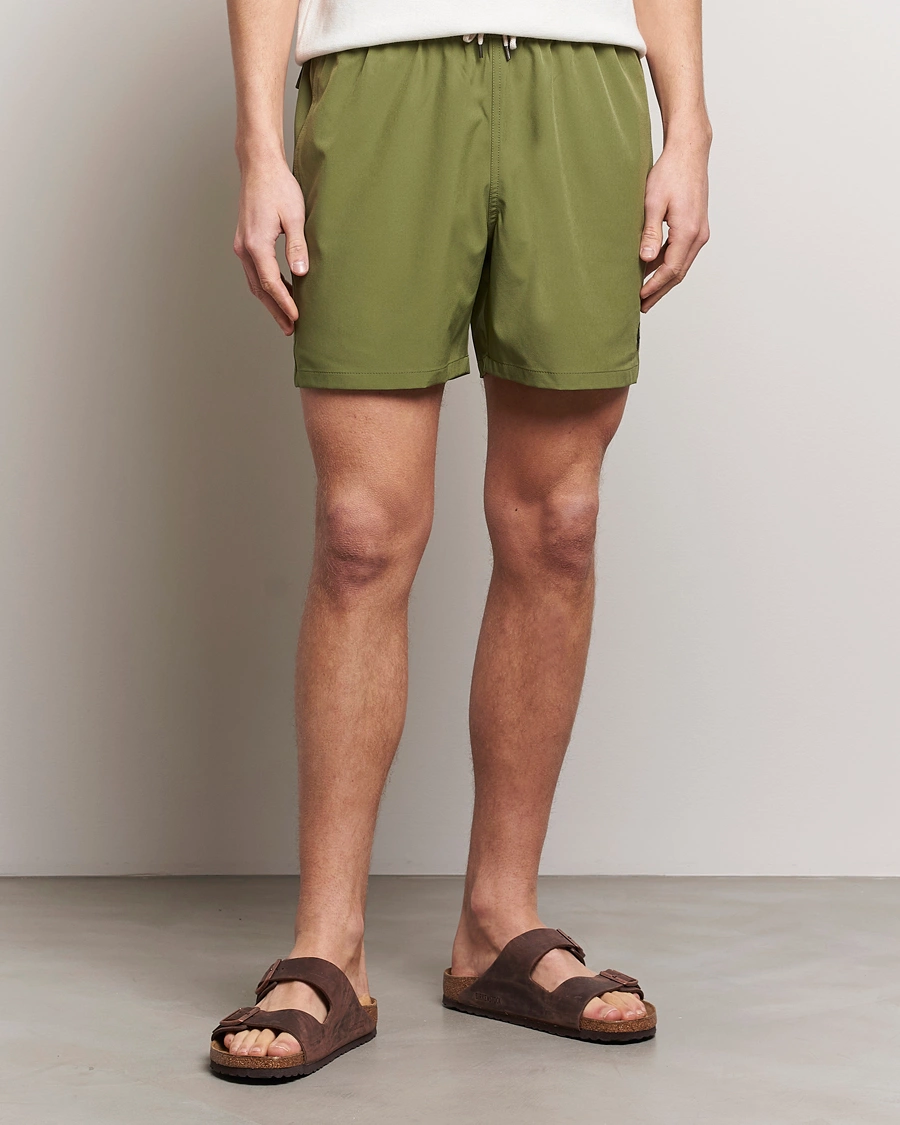 Mies |  | Polo Ralph Lauren | Recycled Traveler Boxer Swimshorts Tree Green
