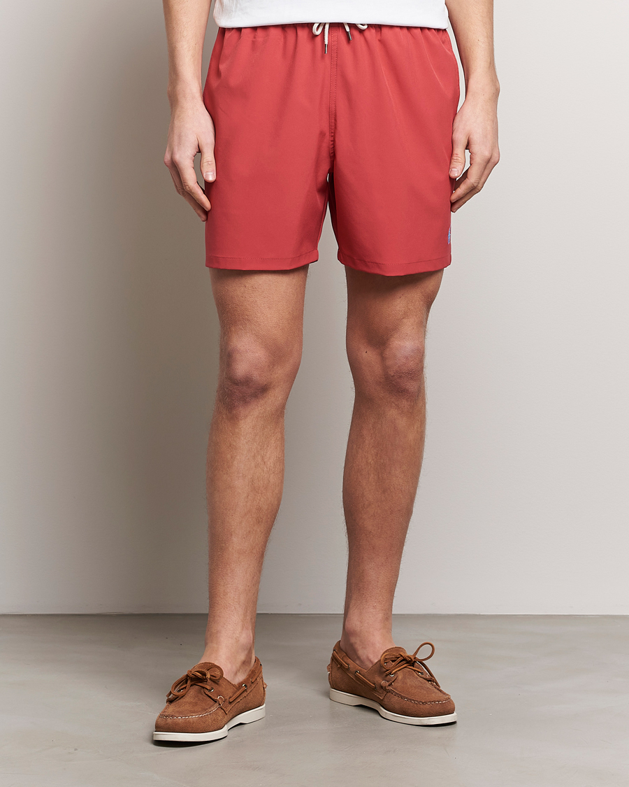 Mies |  | Polo Ralph Lauren | Recycled Traveler Boxer Swimshorts Nantucket Red