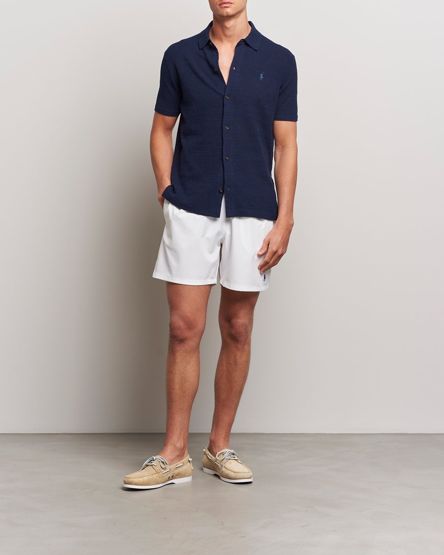 Mies | Uimahousut | Polo Ralph Lauren | Recycled Traveler Boxer Swimshorts White/Liberty