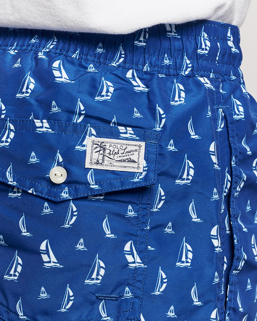 Mies | Uimahousut | Polo Ralph Lauren | Recycled Traveler Printed Swimshorts Blue Sail