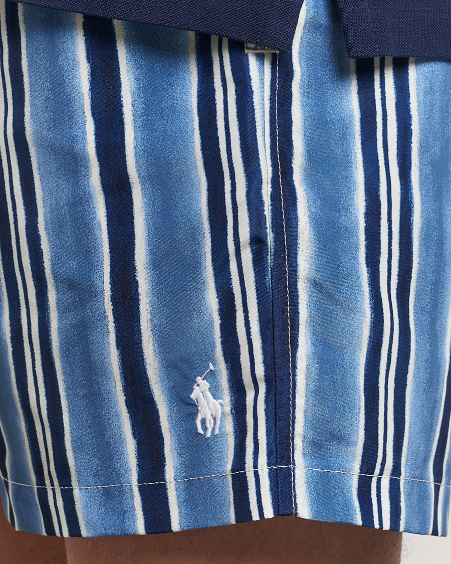 Mies | Uimahousut | Polo Ralph Lauren | Recyceled Traveler Striped Swimshorts Saltwashed