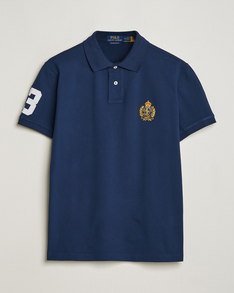 Mies | Pikeet | Polo Ralph Lauren | Custom Slim Fit Match Club Polo Newport Navy