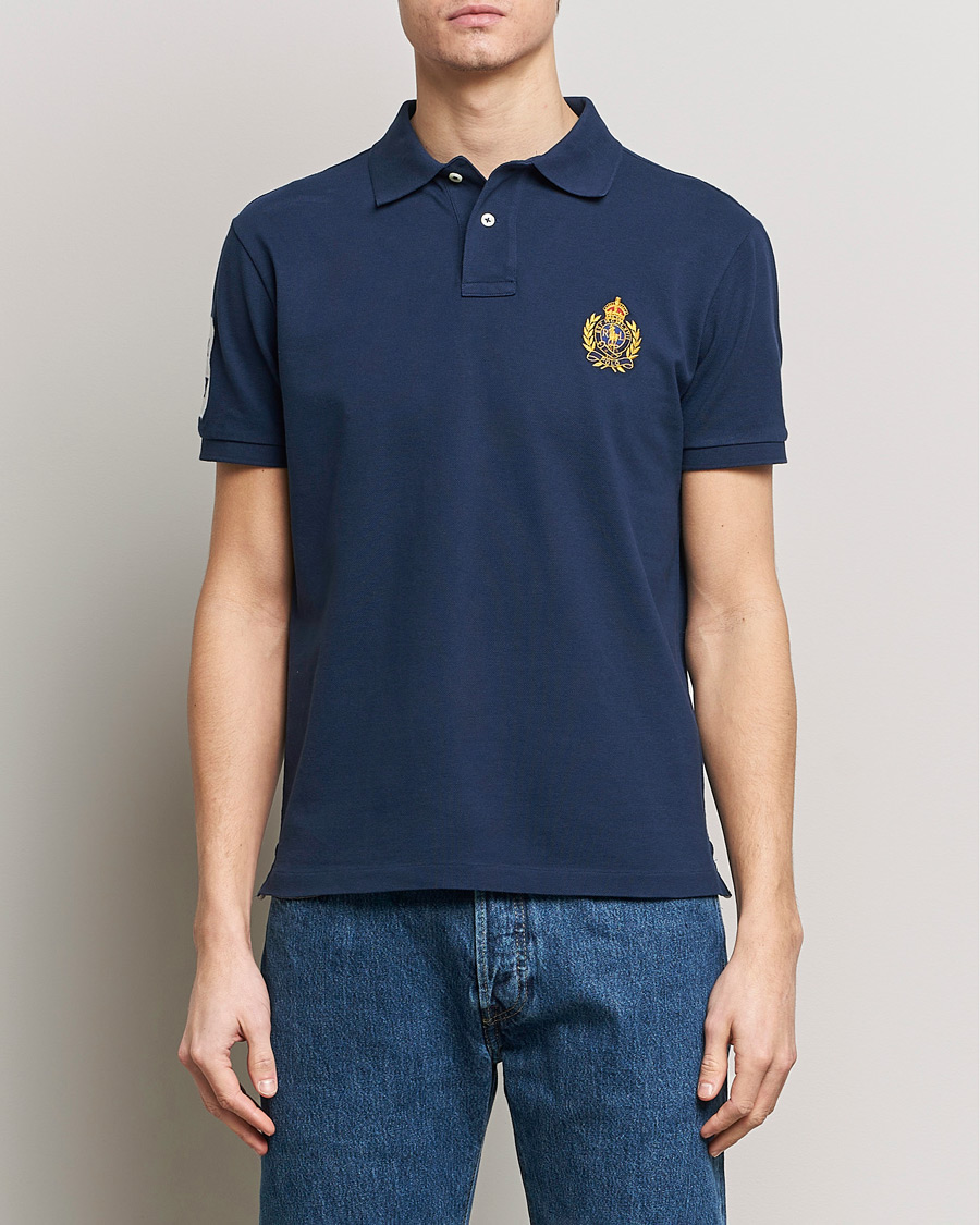 Mies | Pikeet | Polo Ralph Lauren | Custom Slim Fit Match Club Polo Newport Navy