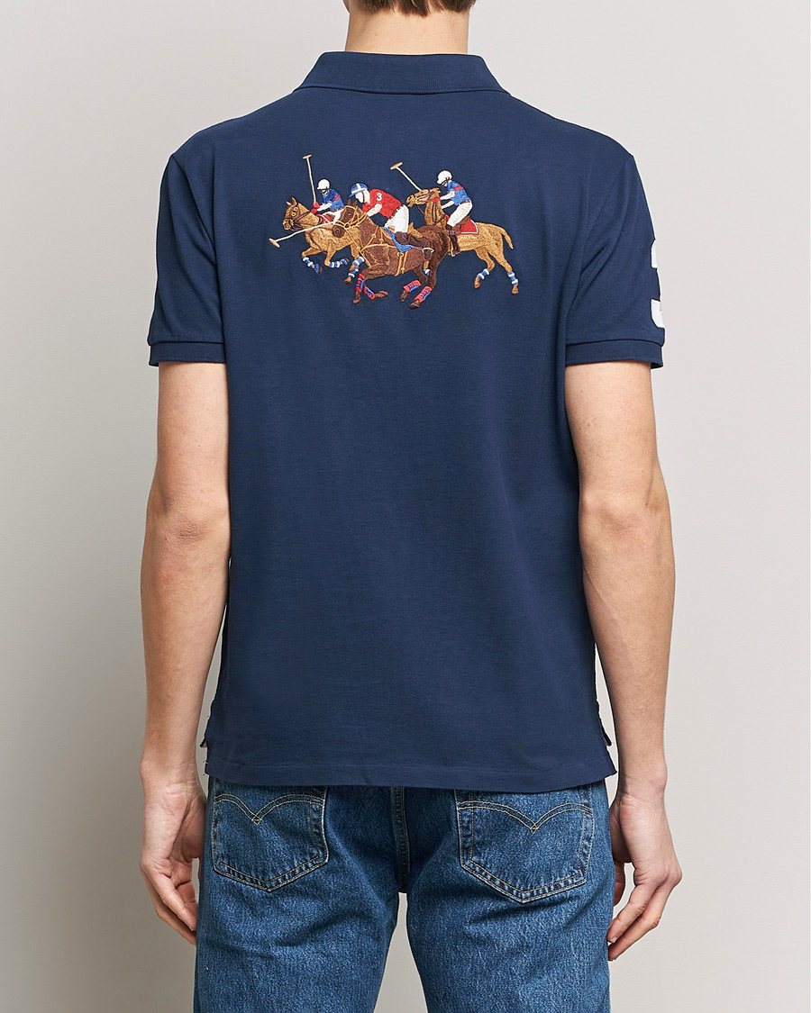 Mies | Pikeet | Polo Ralph Lauren | Custom Slim Fit Match Club Polo Newport Navy