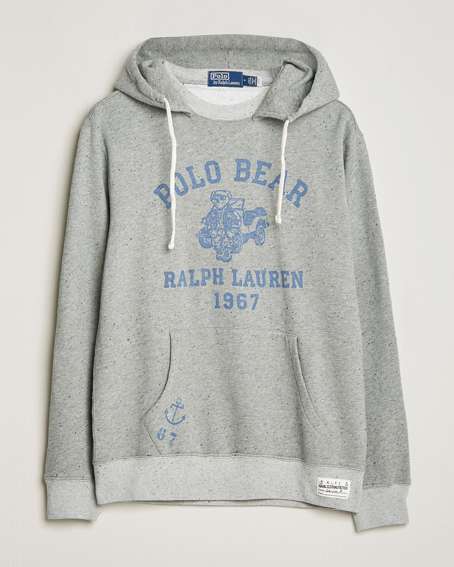 Mies | Puserot | Polo Ralph Lauren | Graphic Printed Vintage Fleece Hoodie Loft Heather