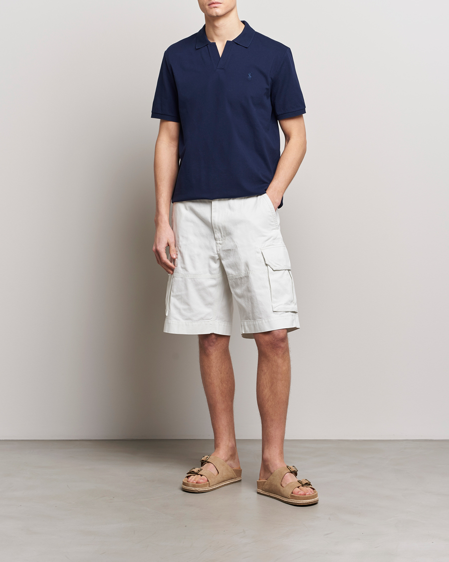 Mies | Shortsit | Polo Ralph Lauren | Slub Twill Cargo Shorts Deckwash White