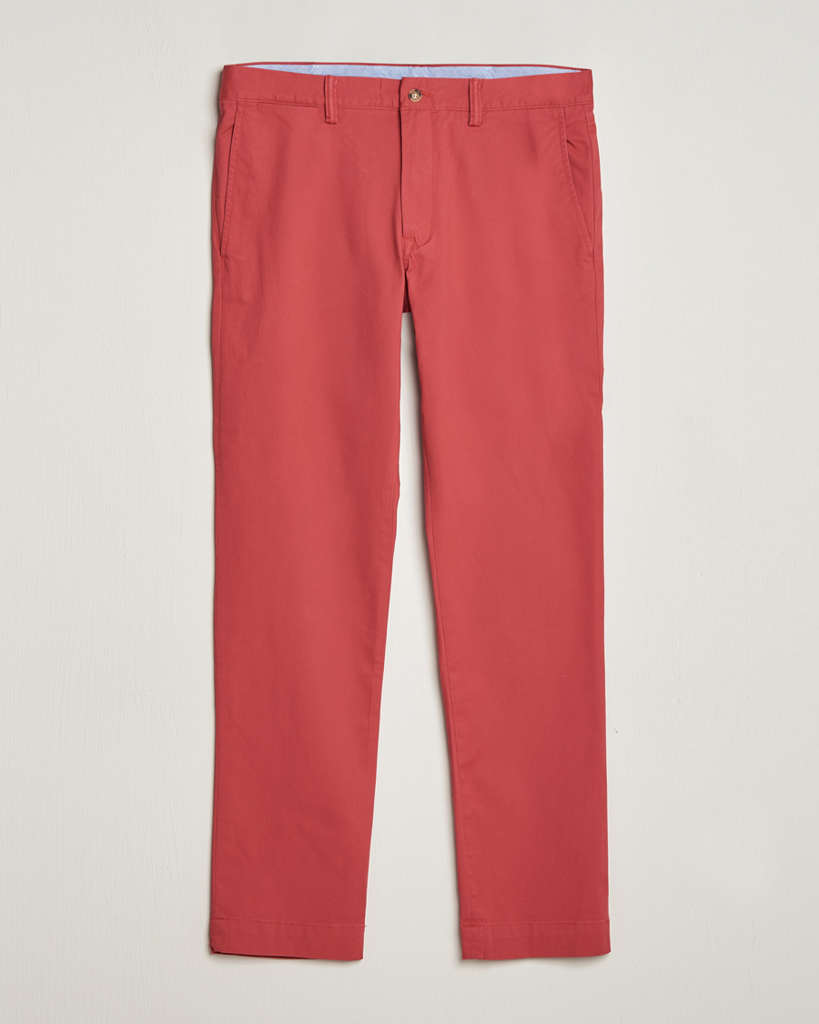Mies | Housut | Polo Ralph Lauren | Slim Fit Stretch Chinos Nantucket Red
