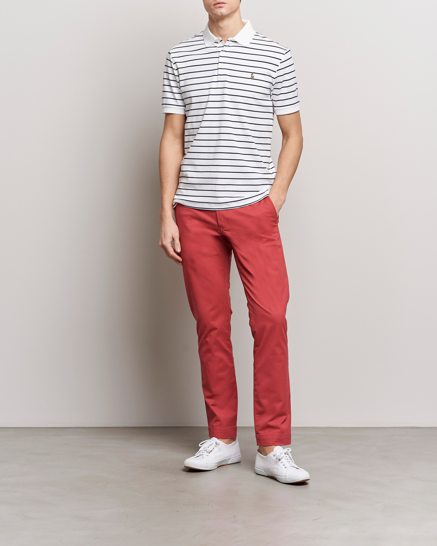 Mies | Housut | Polo Ralph Lauren | Slim Fit Stretch Chinos Nantucket Red