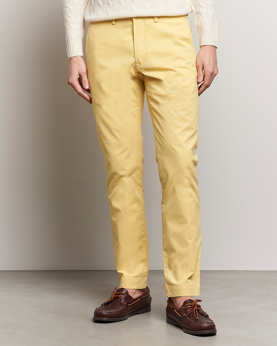 Mies | Housut | Polo Ralph Lauren | Slim Fit Stretch Chinos Corn Yellow