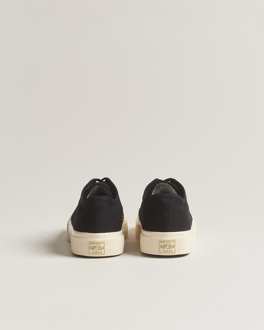 Mies | Superga Artifact 2432 Canvas Sneaker Black | Superga | Artifact 2432 Canvas Sneaker Black