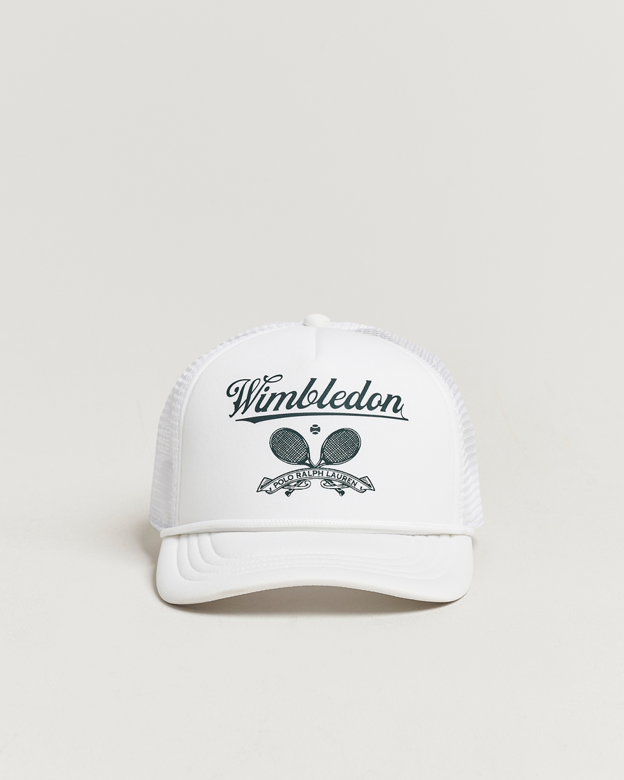 Mies | Polo Ralph Lauren Wimbledon Trucker Cap White | Polo Ralph Lauren | Wimbledon Trucker Cap White