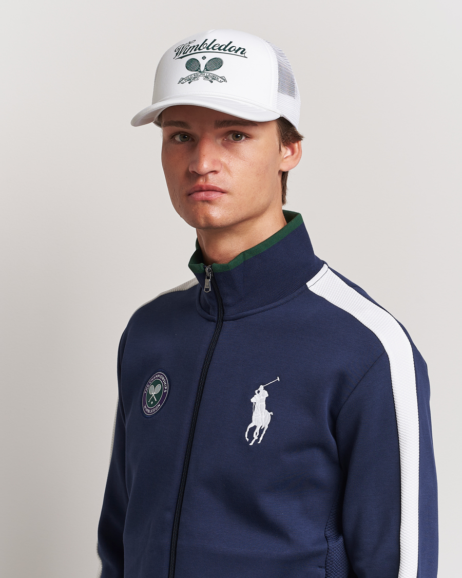 Mies | Polo Ralph Lauren Wimbledon Trucker Cap White | Polo Ralph Lauren | Wimbledon Trucker Cap White