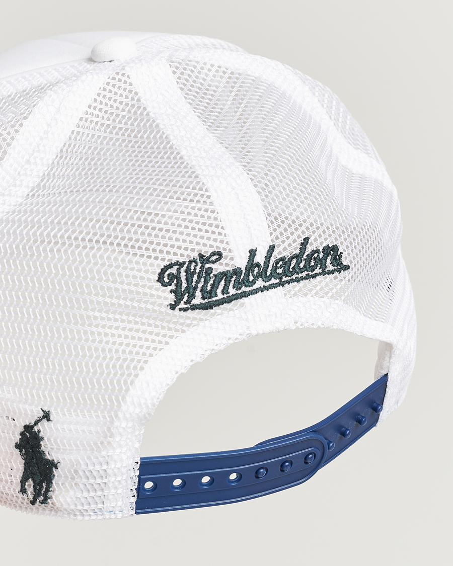 Mies | Polo Ralph Lauren Wimbledon Trucker Cap White | Polo Ralph Lauren | Wimbledon Trucker Cap White