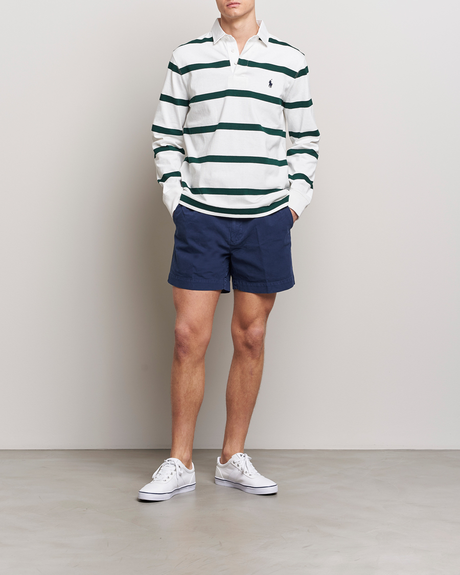Mies | Puserot | Polo Ralph Lauren | Wimbledon Rugby Sweater White/Moss Agate