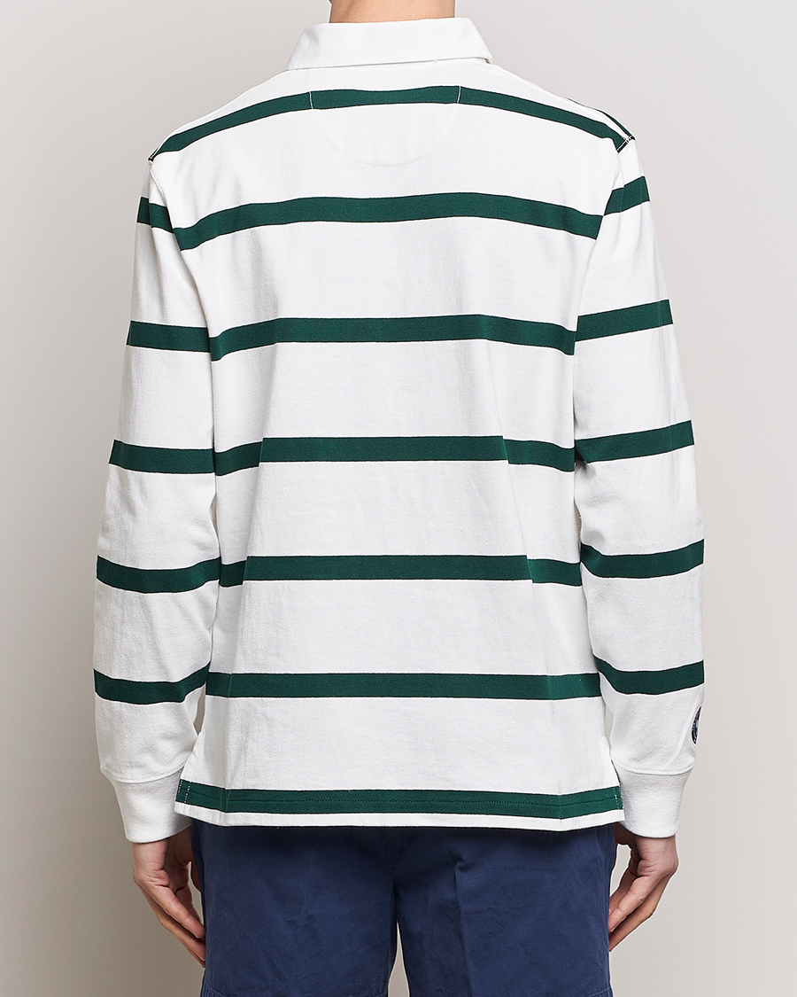 Mies | Puserot | Polo Ralph Lauren | Wimbledon Rugby Sweater White/Moss Agate